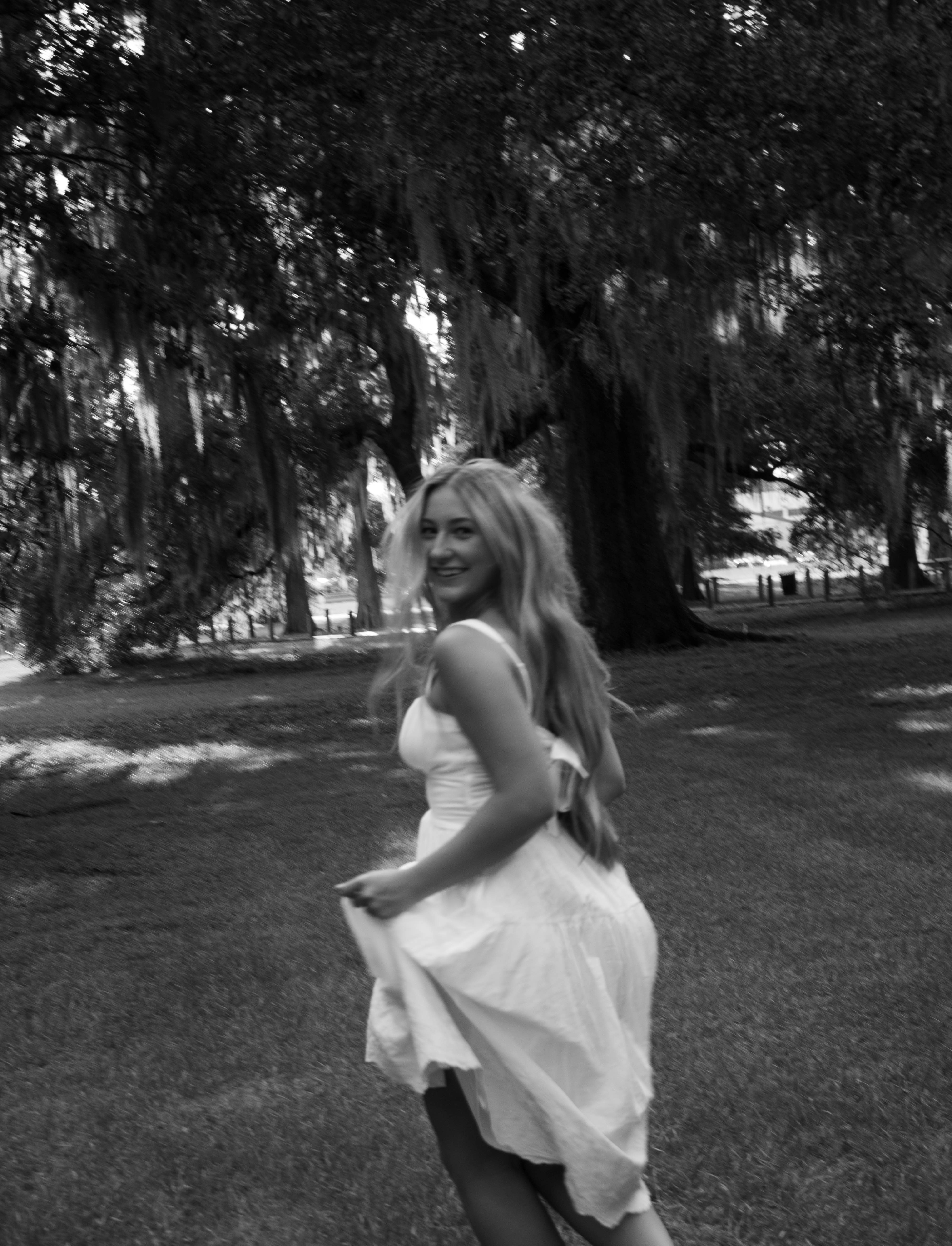 Black and white